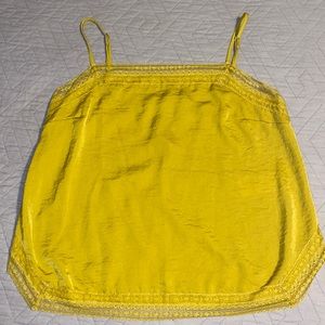Mustard yellow cami